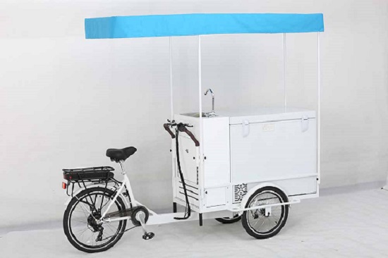 How are freezer bikes contributing to the growth of the gig economy and freelance delivery services?cid=191
