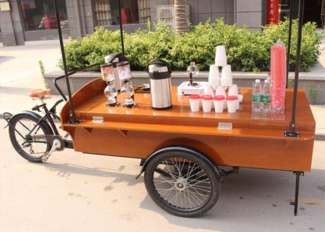 Coffee Bike:The Advantages of Mobile Coffee Shops